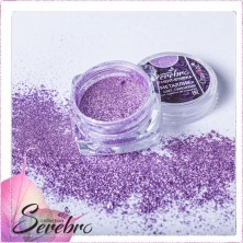 Serebro, Пигмент-втирка "Металлик", цвет сиреневый, 0,3 г.