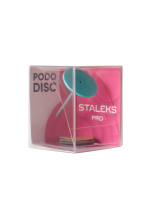Диск педикюрный пластиковый PODODISC STALEKS PRO L в комплекте с сменным файлом 180 грит 5 шт (25мм)