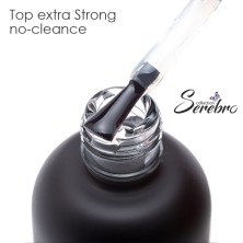 Serebro, Топ без липкого слоя Extra Strong no-cleance для гель-лака, 20 мл