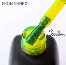Serebro, Гель-лак "Neon shine" №01, 11 мл