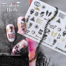 Fashion Nails Слайдер-дизайн фольгированный G85