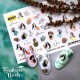 Fashion Nails Слайдер-дизайн фольгированный M307