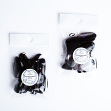 Тренировочные типсы "Serebro collection", цвет черный (50 шт)