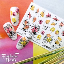Fashion Nails Слайдер-дизайн цветной 3D (162)