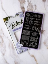 Blesk, Пластина для стемпинга №052, 6*12 см