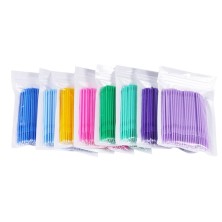 Одноразовые микробраши в пакете 100 штук (фиолетовый)