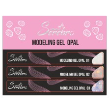 Serebro, Наклейки на типсы "Modeling gel Opal"