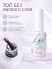 HIT gel, Топовое покрытие без липкого слоя для гель-лака, 9 мл