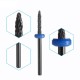 Фреза керамическая игловидная из черной керамики, синяя (3/32 Small Flame C)