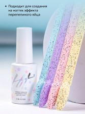 HIT gel, Матовый топ без липкого слоя "Далматинец/Dalmatian top" , 9 мл