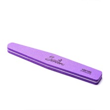 Serebro, Шлифовщик фирменный для натуральных и искусственных ногтей 100/180 - "АЛМАЗ", фиолетовый