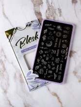 Blesk, Пластина для стемпинга №062, 6*12 см