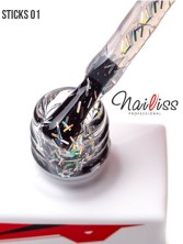 Nailiss, Топ без липкого слоя "Top sweet sticks" №01, 9 мл