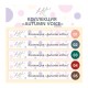 Hit gel, Наклейки на типсы Коллекция