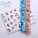 Fashion Nails Слайдер-дизайн цветной 3D (140)