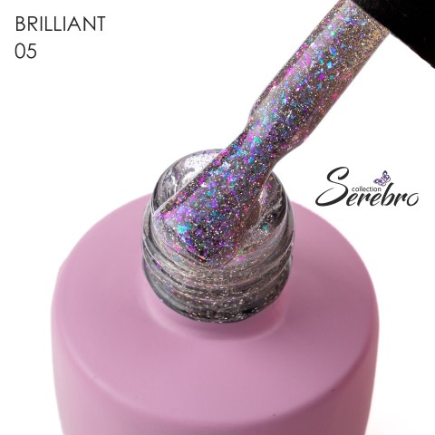 Serebro, Гель-лак "Brilliant" №05, 8 мл