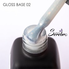 Gloss base №02 "Serebro collection", 11 мл