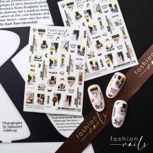 Fashion Nails Слайдер-дизайн LUXE №007