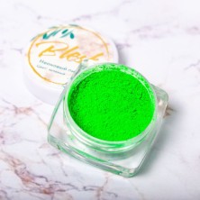 Blesk, Дизайн для ногтей "Неоновый пигмент", цвет зеленый