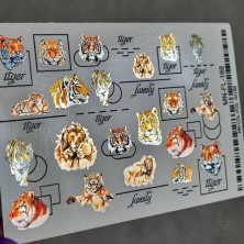 MilliArt Nails Слайдер-дизайн 2D - MN-FL-188 Хрустальный